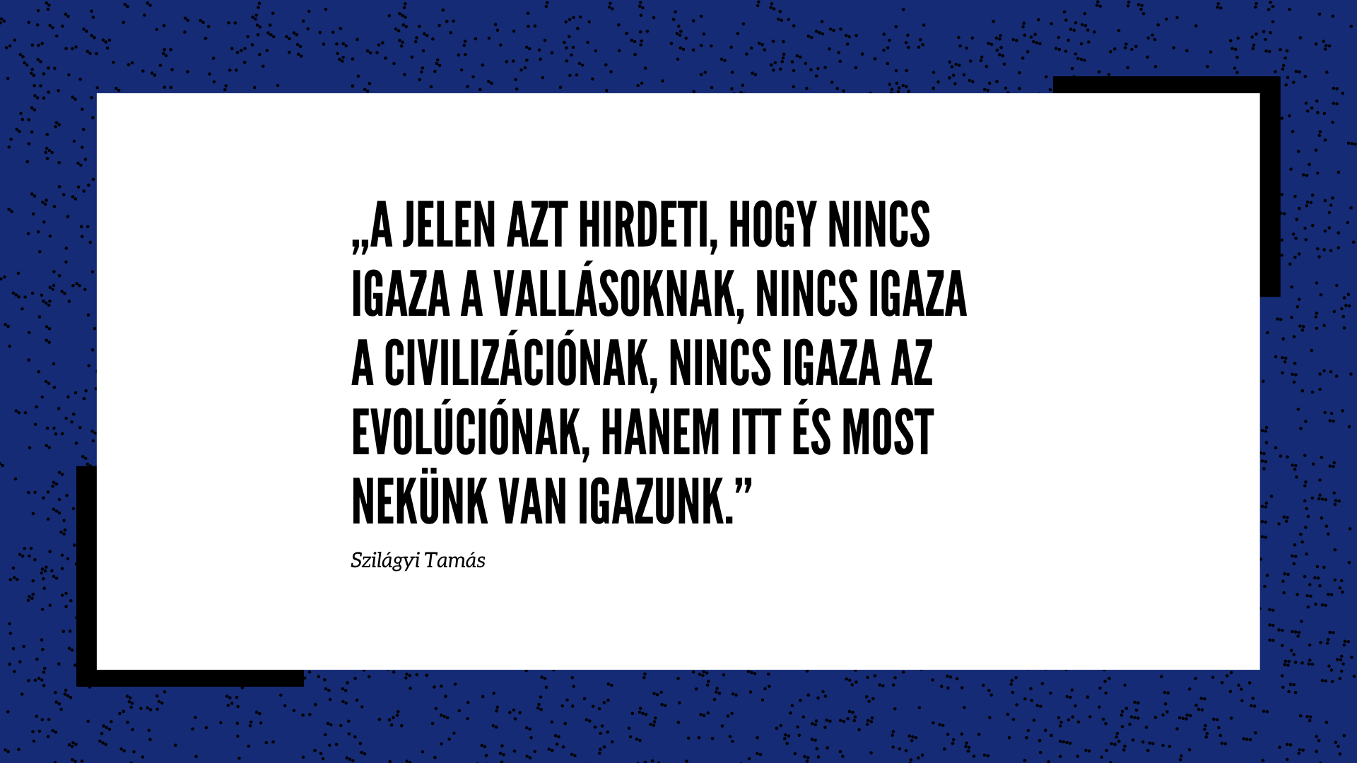 „Az élet élvezetétől talán még soha nem álltunk ilyen távol” – interjú Szilágyi Tamás pszichológussal