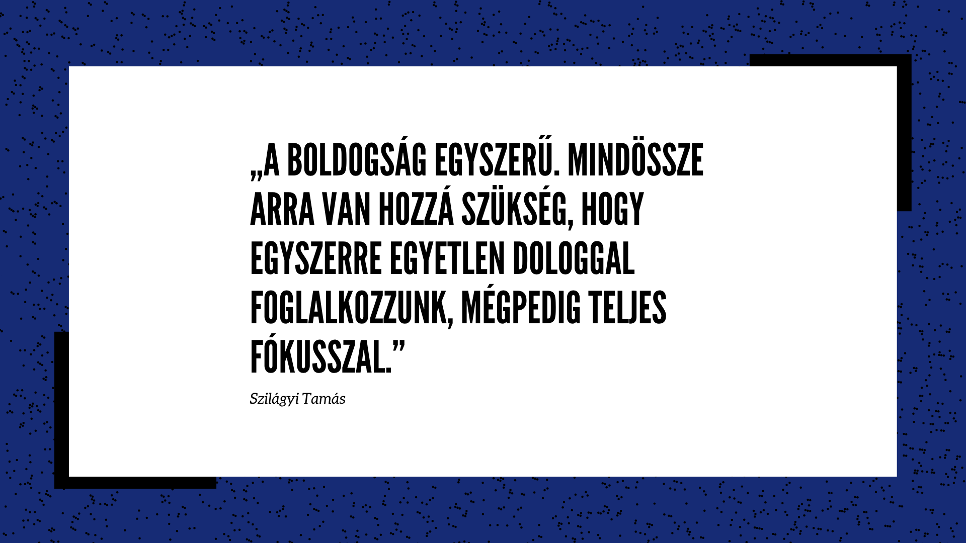 „Az élet élvezetétől talán még soha nem álltunk ilyen távol” – interjú Szilágyi Tamás pszichológussal