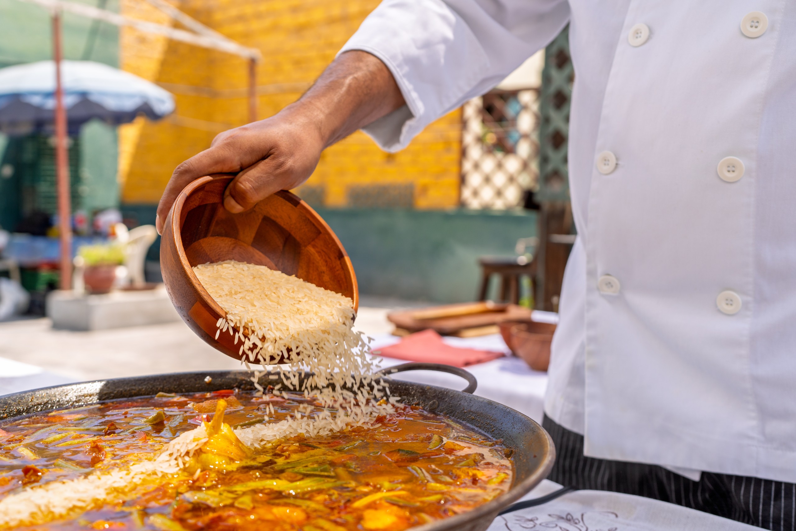 Nyúl, csiga és bab is kerül az eredeti valenciai paellába