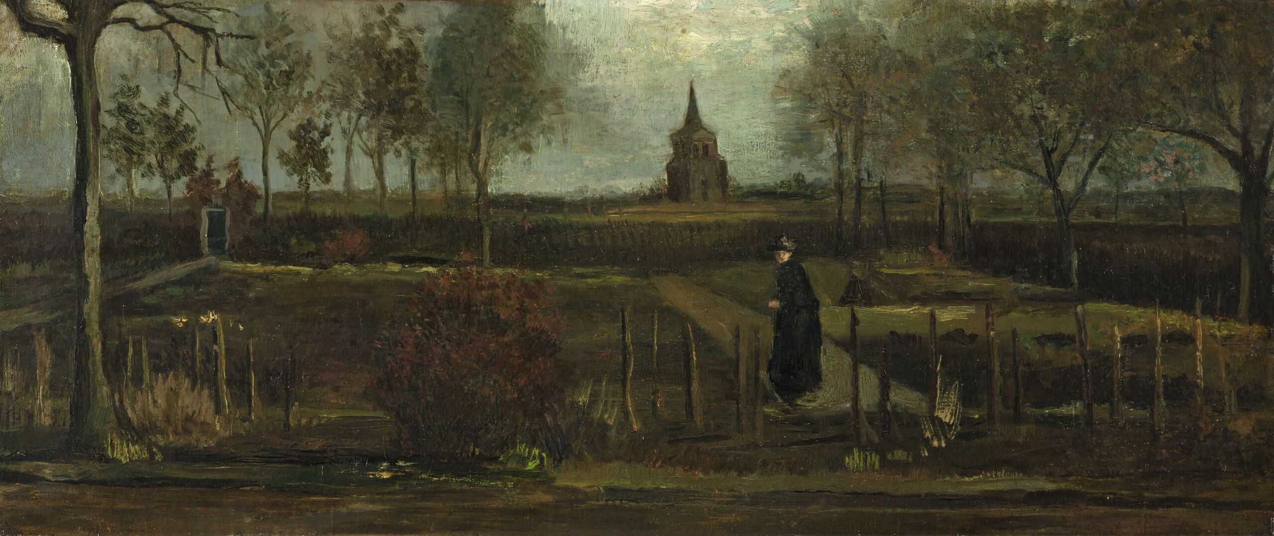 Van Gogh / The Parsonage Garden at Nuenen / Wikimedia Commons