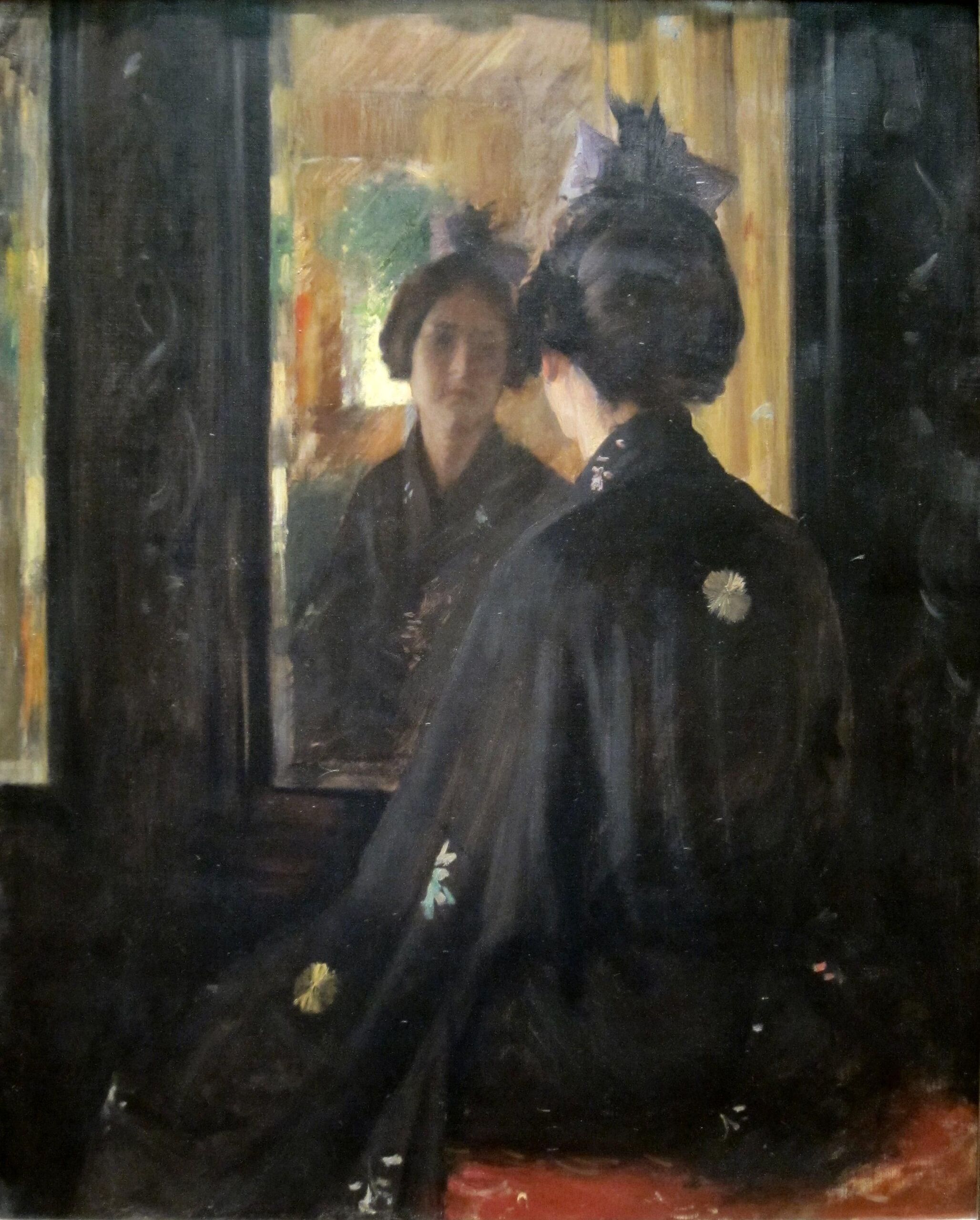 'The Mirror' by William Merritt Chase/Wikipedia